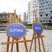 La plaza Federico Moyua de Bilbao pasa a llamarse Plaza Elíptica 