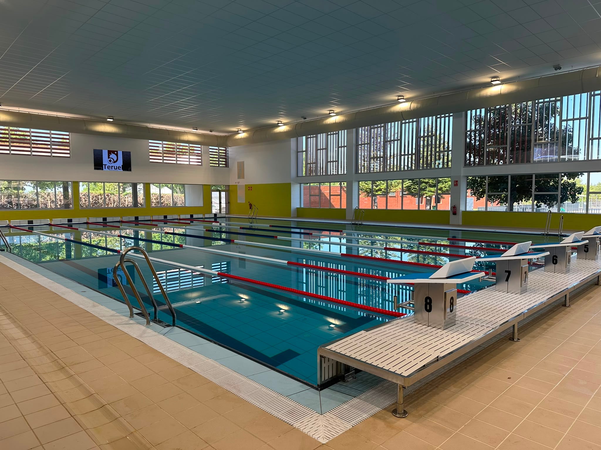 Teruel abre el viernes su nueva piscina climatizada Teruel abre el viernes su nueva piscina climatizada