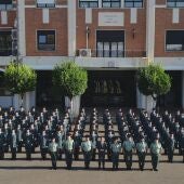 159 guardias civiles en prácticas se incorporan a la comandancia de Sevilla