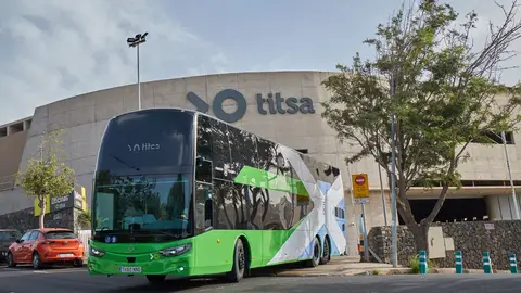 Guagua de dos pisos de TITSA Guagua de dos pisos de TITSA