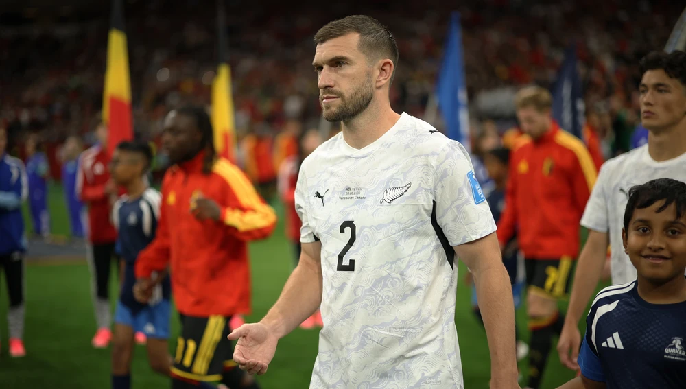 Tim Payne durante el partido ante Bélgica. Tim Payne durante el partido ante Bélgica.