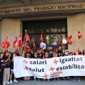 Les treballadores de la neteja denuncien la precarietat laboral que pateixen