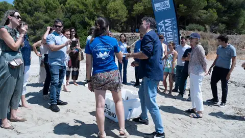 'Aquí salvamos tortugas', nueva campaña de concienciación de la Fundación Azul Marino en Castellón 'Aquí salvamos tortugas', nueva campaña de concienciación de la Fundación Azul Marino en Castellón