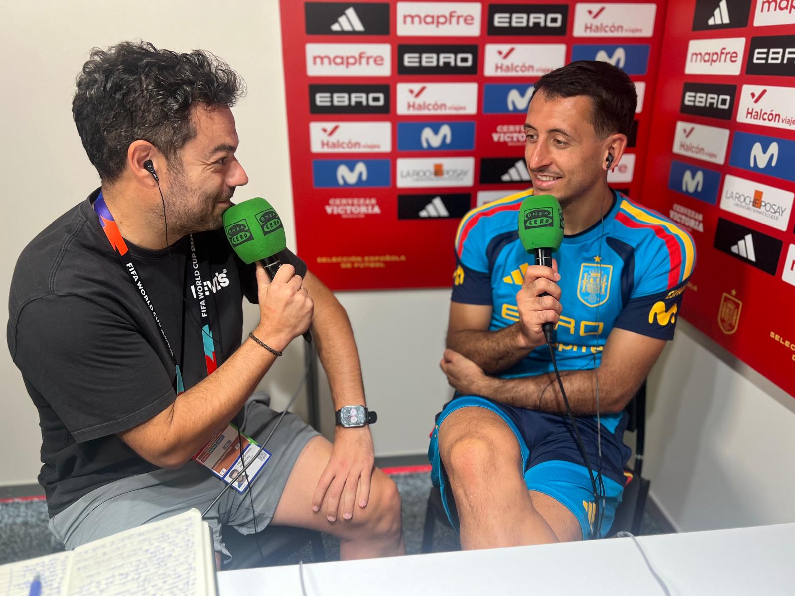 Mikel Oyarzabal en Radioestadio Noche Mikel Oyarzabal en Radioestadio Noche
