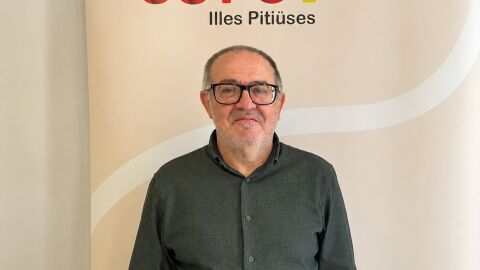 Diego Ruiz, representante de UGT en las Pitiusas Diego Ruiz, representante de UGT en las Pitiusas