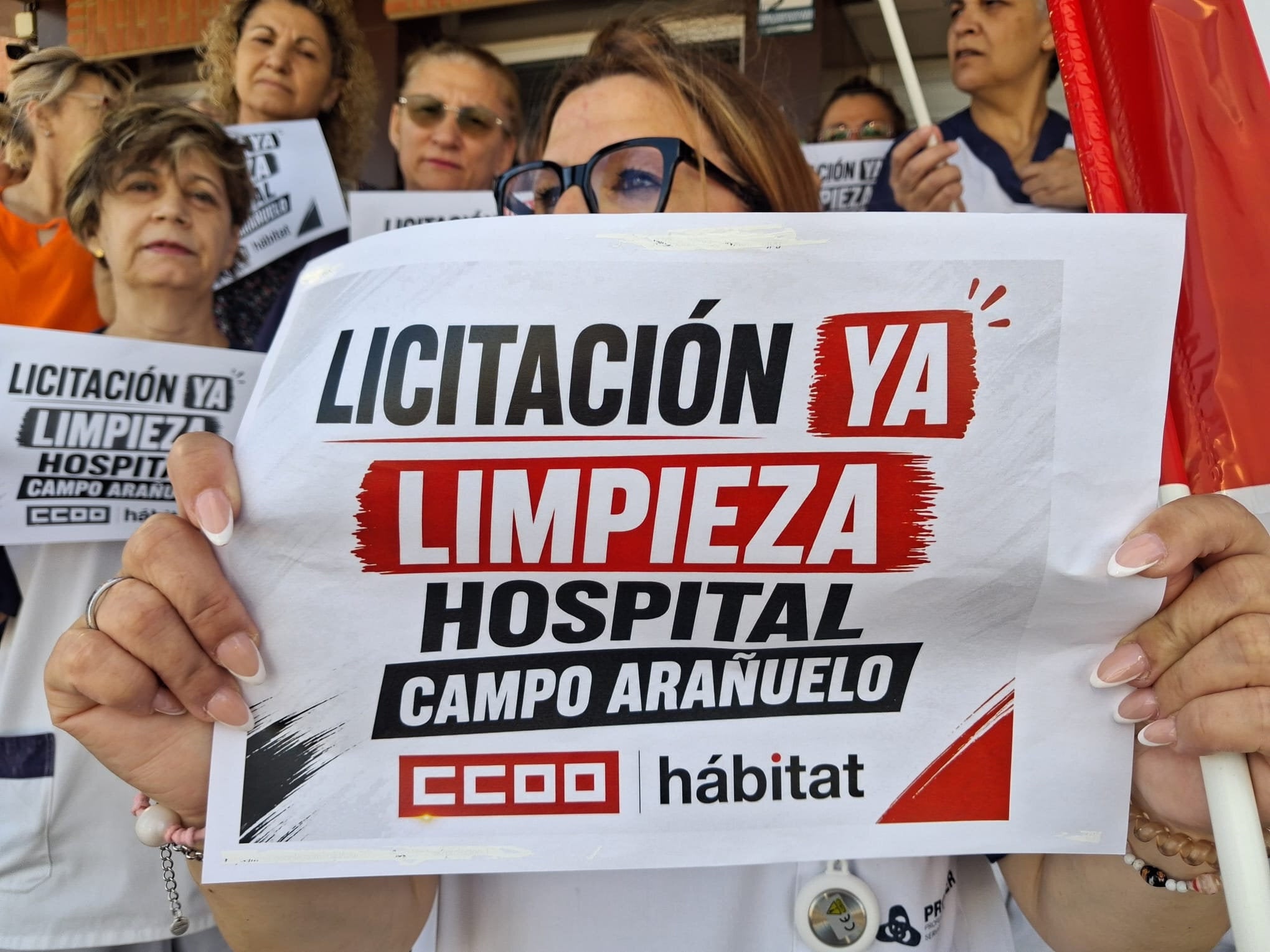 CCOO reclama al SES la "licitación inmediata" del contrato de limpieza del Hospital Campo Arañuelo de Navalmoral CCOO reclama al SES la "licitación inmediata" del contrato de limpieza del Hospital Campo Arañuelo de Navalmoral