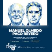 Manuel Olmedo y Paco Reyero clausuran el ciclo de conferencias “De Gálvez 250” en Málaga