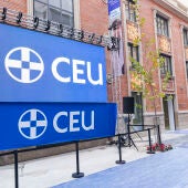 Sede de la Universidad CEU Cardenal Herrera de Elche en el edificio del antiguo Cine Capitolio de la ciudad.