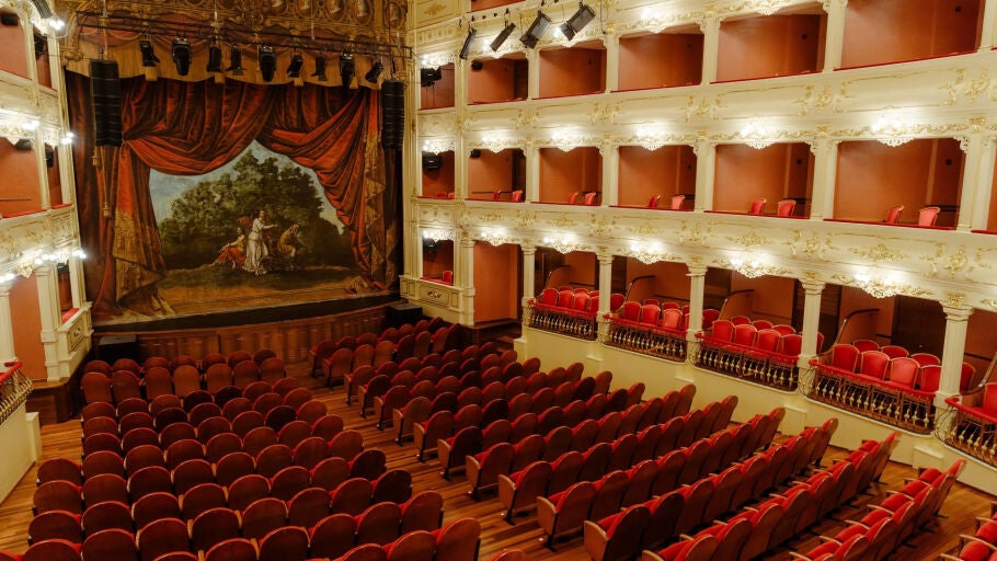 Sala del Teatre Principal Ma&oacute;