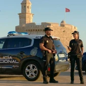 Agentes de la Policía Nacional en Ciutadella Agentes de la Policía Nacional en Ciutadella