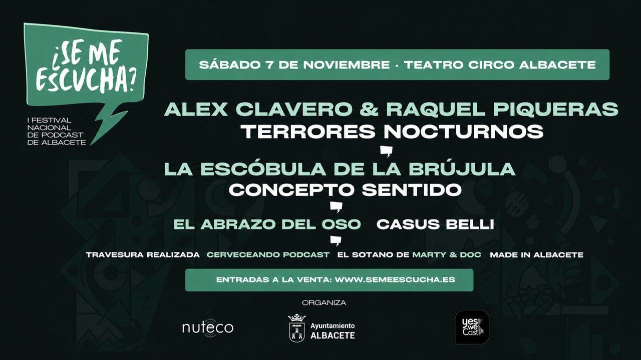 En noviembre, llega el I Festival Nacional de Podcast '¿Se me escucha?' En noviembre, llega el I Festival Nacional de Podcast '¿Se me escucha?'
