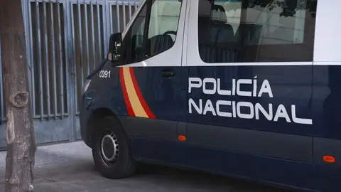 Imagen de archivo de un furgón de la Policía Nacional Imagen de archivo de un furgón de la Policía Nacional