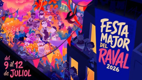 Cartell de la Festa Major del Raval 2026