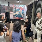 La concejalía de Xucventude transforma las galerías entre Rosalía de Castro y la rúa Nova de Abaixo en un "museo del arte urbana"