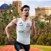 Fragmento del cartel que anuncia este año la segunda edición del Gran Premio Internacional de Atletismo. Fragmento del cartel que anuncia este año la segunda edición del Gran Premio Internacional de Atletismo.