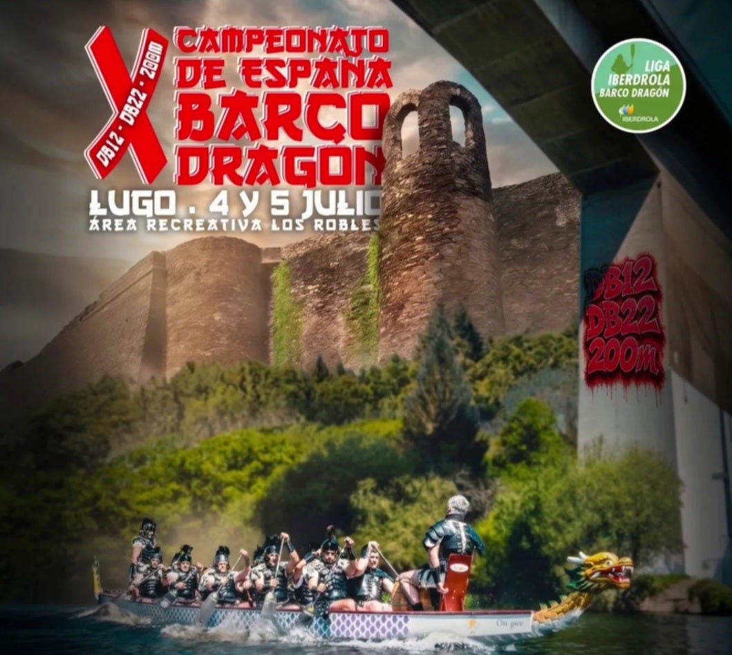 Lugo acoge este fin de semana el Campeonato de España de Barco Dragón Lugo acoge este fin de semana el Campeonato de España de Barco Dragón