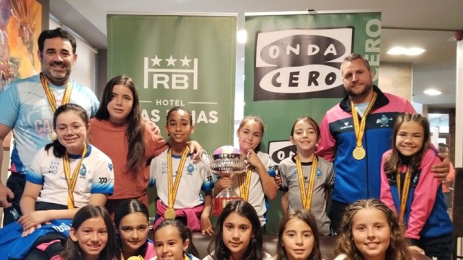 El Saraiba do Mar conquista la cima del fútbol sala femenino base en España