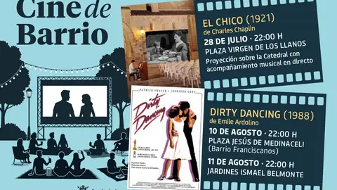 El regreso de ‘Cine de Barrio’ acercará el séptimo arte a las calles de Albacete El regreso de ‘Cine de Barrio’ acercará el séptimo arte a las calles de Albacete