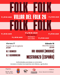 Villar del Rey revive sus raíces tradicionales con una nueva edición de 'Villar del Folk' el 17 y 18 de julio Villar del Rey revive sus raíces tradicionales con una nueva edición de 'Villar del Folk' el 17 y 18 de julio