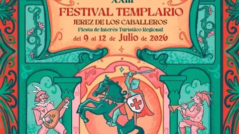 Jerez de los Caballeros se sumerge en su legado templario del 9 al 12 de julio Jerez de los Caballeros se sumerge en su legado templario del 9 al 12 de julio