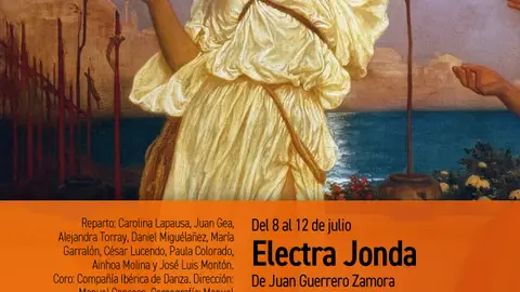 'Electra Jonda', segunda obra del Festival aterriza en el Teatro Romano de Mérida del 8 al 12 de julio 'Electra Jonda', segunda obra del Festival aterriza en el Teatro Romano de Mérida del 8 al 12 de julio