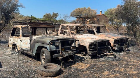 Incendi a les Gavarres Incendi a les Gavarres