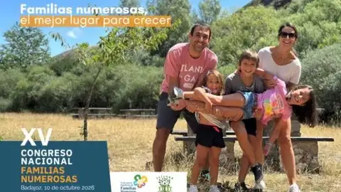 Familias numerosas de todo el país se darán cita en octubre en Badajoz en su XV Congreso Nacional Familias numerosas de todo el país se darán cita en octubre en Badajoz en su XV Congreso Nacional