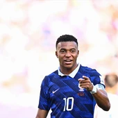 Mbappé en un partido del Mundial Mbappé en un partido del Mundial