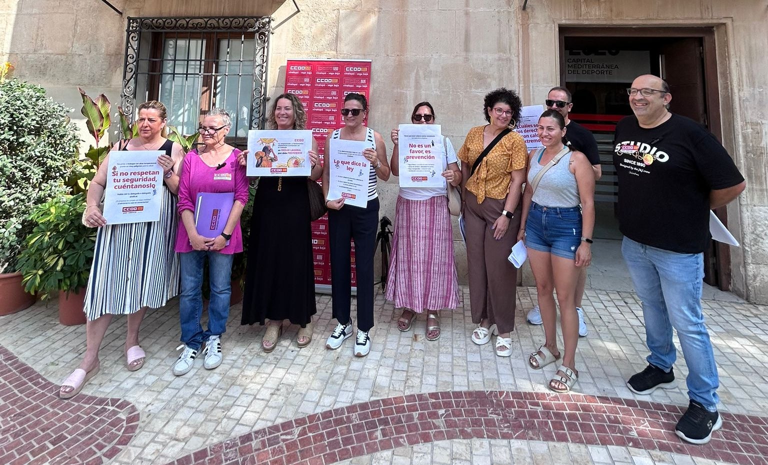 CCOO Vinalopó-Vega Baja reclama la prevención urgente de los riesgos laborales derivados de fenómenos climáticos extremos CCOO Vinalopó-Vega Baja reclama la prevención urgente de los riesgos laborales derivados de fenómenos climáticos extremos