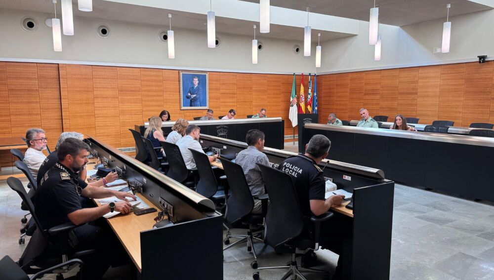 Junta local de seguridad de San Vicente 