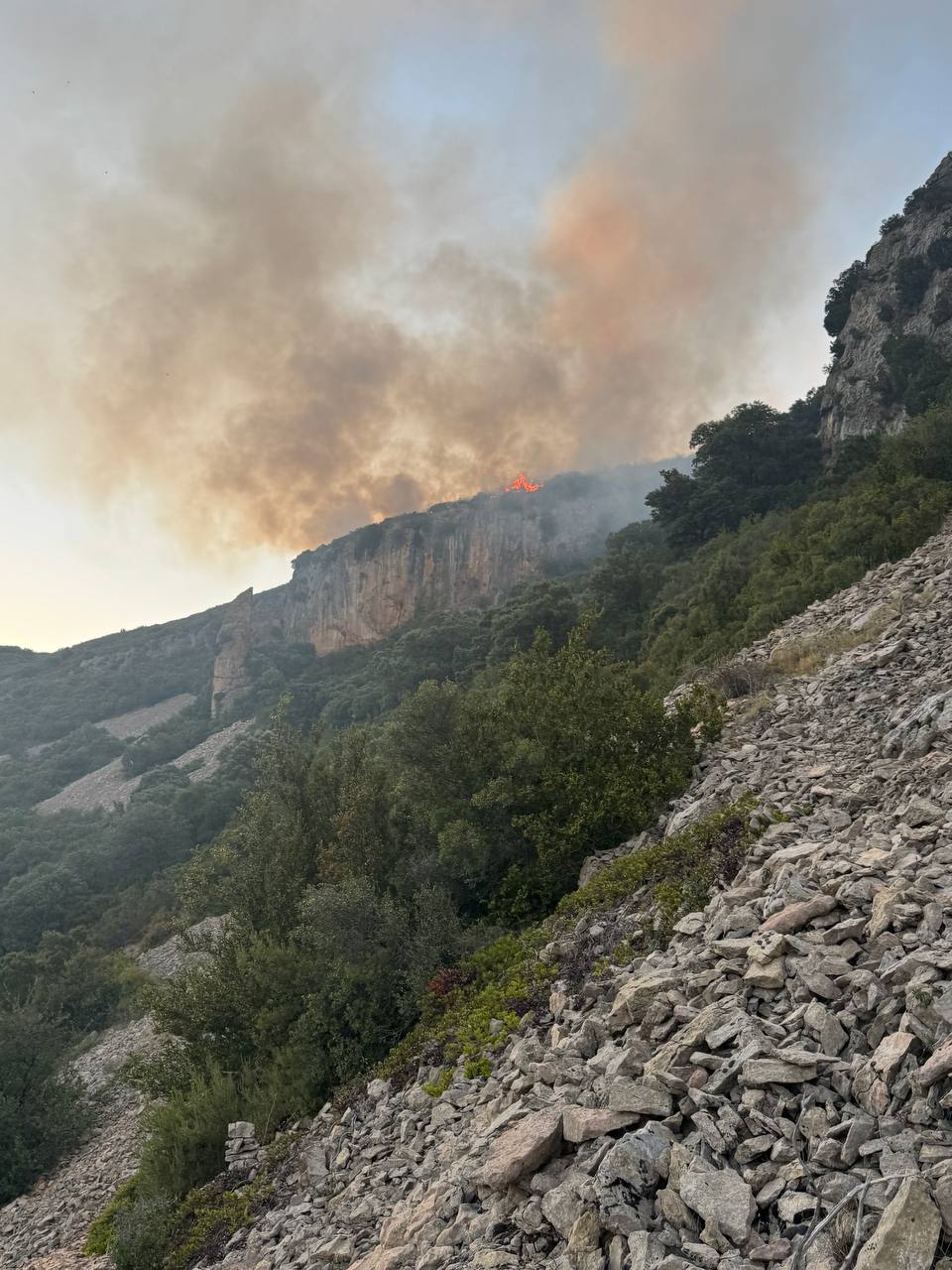 Controlado el incendio que ha calcinado 245 hectáreas en Loporzano Controlado el incendio que ha calcinado 245 hectáreas en Loporzano