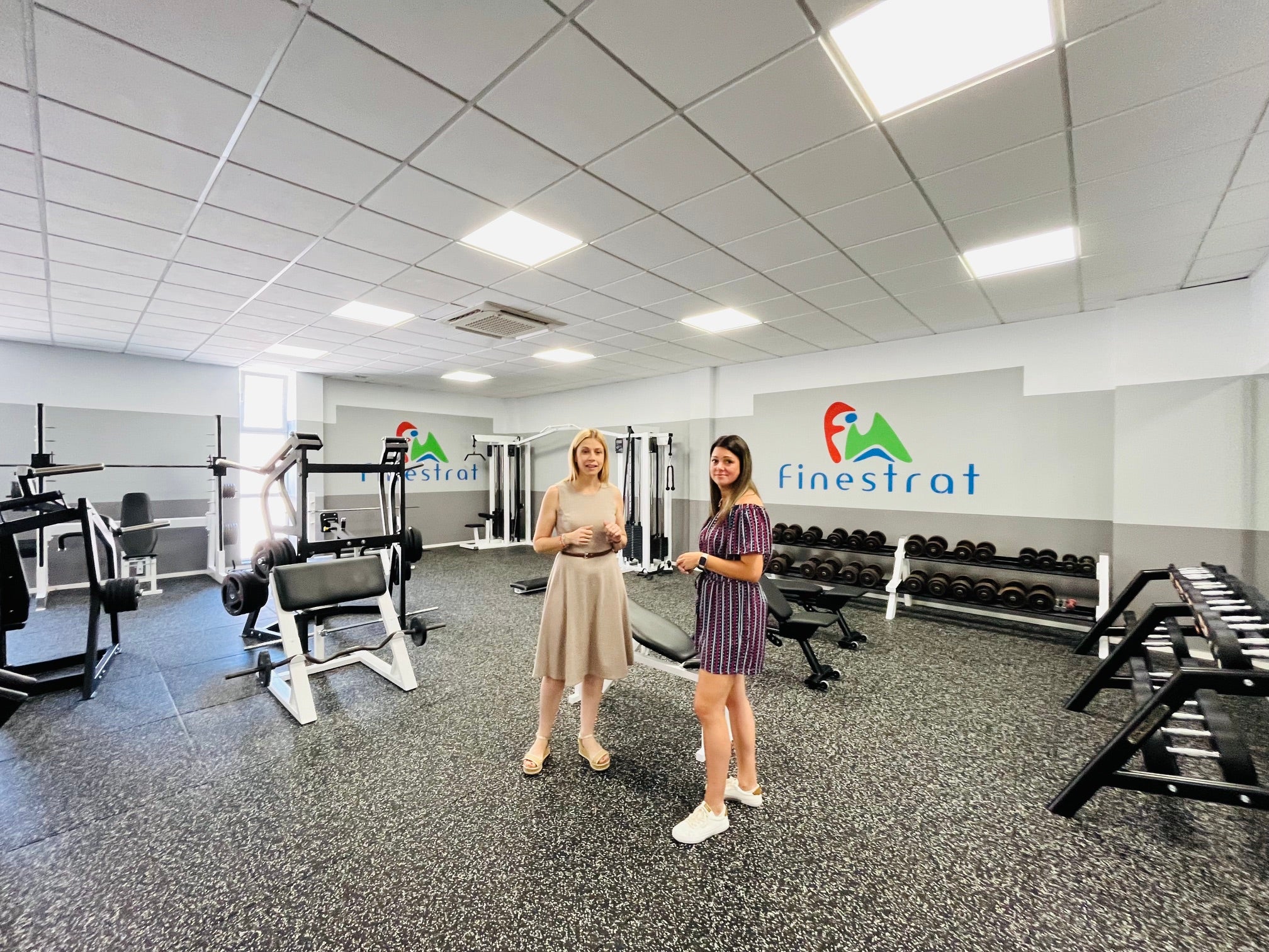 Reabierta las puertas del gimnasio del pabellón municipal de Finestrat con el doble de superficie Reabierta las puertas del gimnasio del pabellón municipal de Finestrat con el doble de superficie