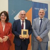 Francis Mojica, microbiólogo ilicitano, recibe la Medalla de Honor de la Red Vives.