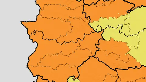 De nuevo este lunes toda Extremadura se mantendrá bajo aviso naranja por altas temperaturas De nuevo este lunes toda Extremadura se mantendrá bajo aviso naranja por altas temperaturas