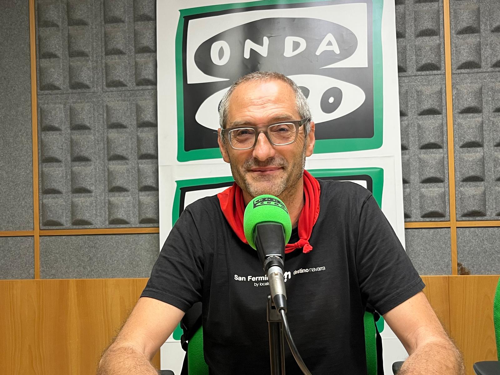 Mikel Ollo: "Cada persona que viene a San Fermín se lleva una fiesta diferente" Mikel Ollo: "Cada persona que viene a San Fermín se lleva una fiesta diferente"