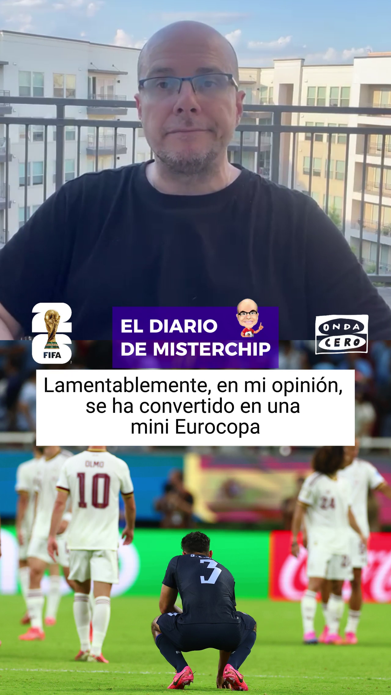 MisterChip lamenta que el Mundial se haya convertido en una "mini Eurocopa": "Muy mala noticia para el fútbol de selecciones" MisterChip lamenta que el Mundial se haya convertido en una "mini Eurocopa": "Muy mala noticia para el fútbol de selecciones"