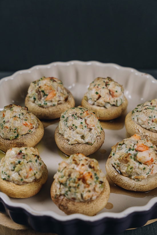 La receta veraniega: Champiñones rellenos de Manu Balanzino La receta veraniega: Champiñones rellenos de Manu Balanzino
