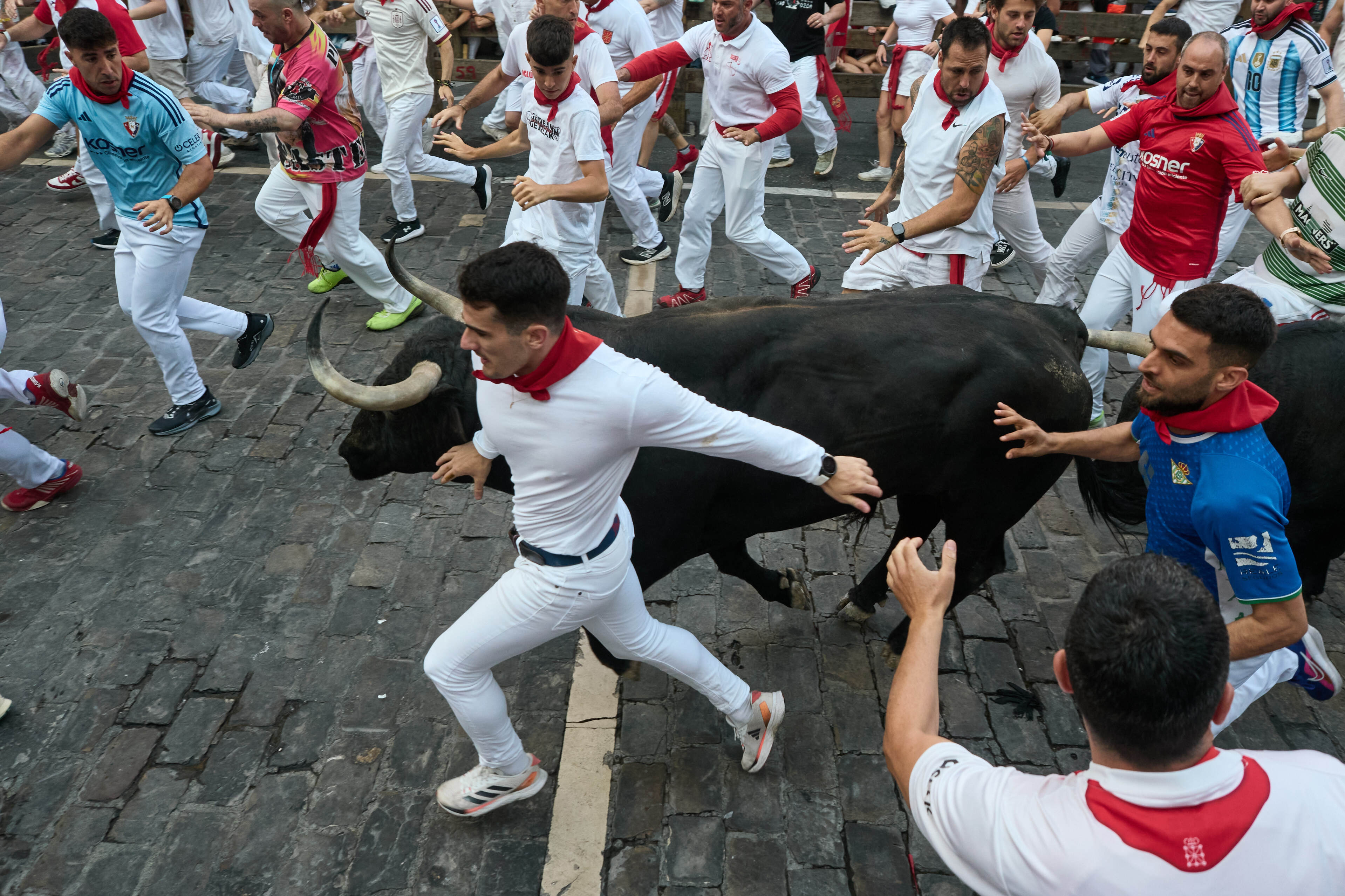 Segundo encierro de los Sanfermines de 2026 Segundo encierro de los Sanfermines de 2026