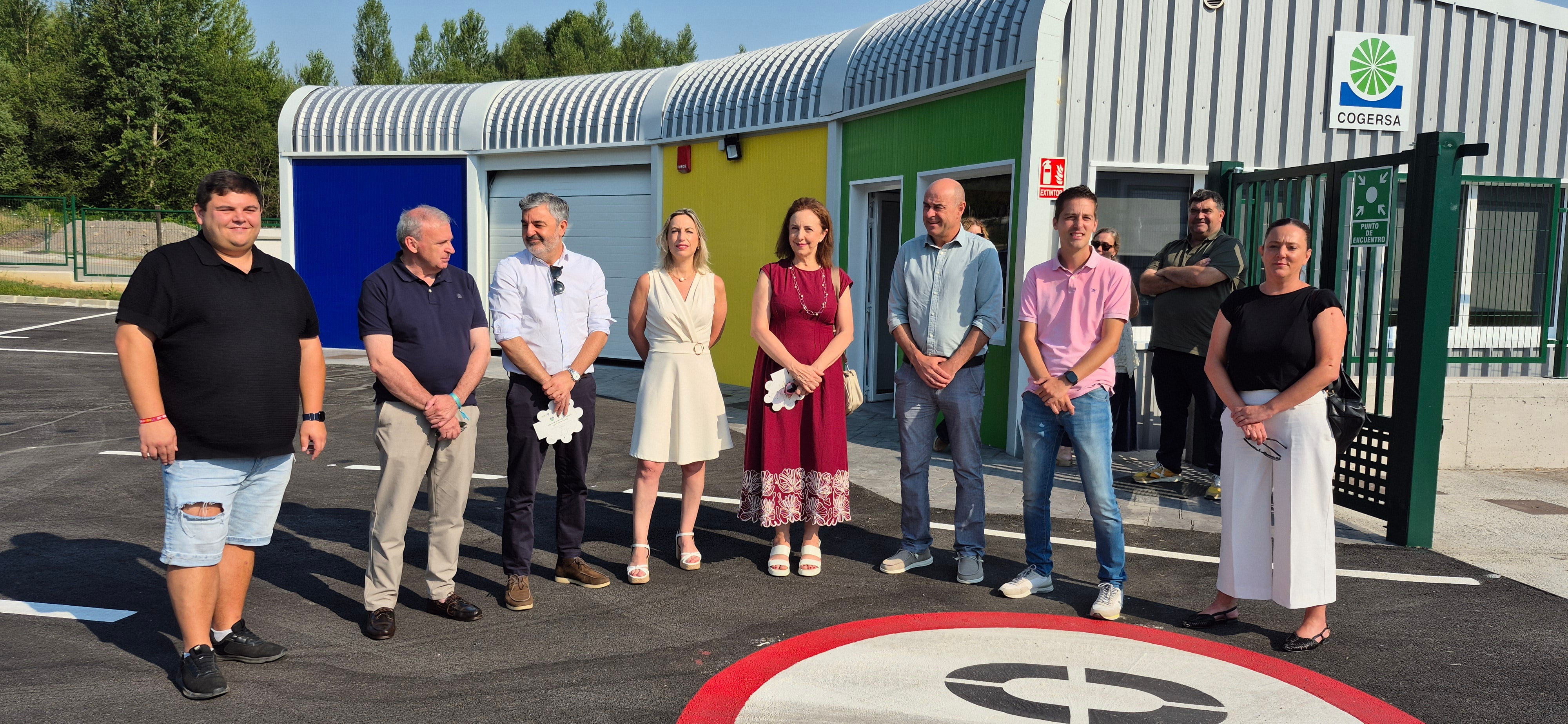 Cogersa pone en servicio el nuevo punto limpio de Parres y Cangas de Onís tras una inversión superior al millón de euros Cogersa pone en servicio el nuevo punto limpio de Parres y Cangas de Onís tras una inversión superior al millón de euros