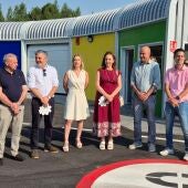 Asistentes a la inauguración
