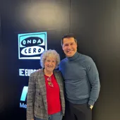 Purificación Titos y Jaime Cantizano en los estudios de Onda Cero Purificación Titos y Jaime Cantizano en los estudios de Onda Cero