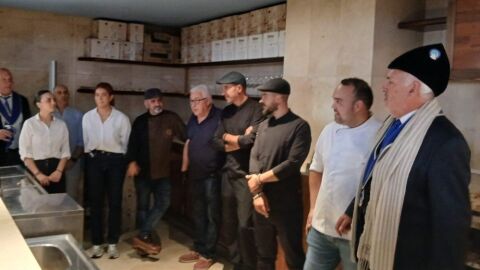 Cocineros asistentes a la fiesta del C&iacute;rculo