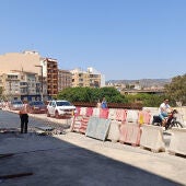 El puente sobre el río Amadorio de Villajoyosa se abrirá por completo al tráfico para las Fiestas de Moros y Cristianos