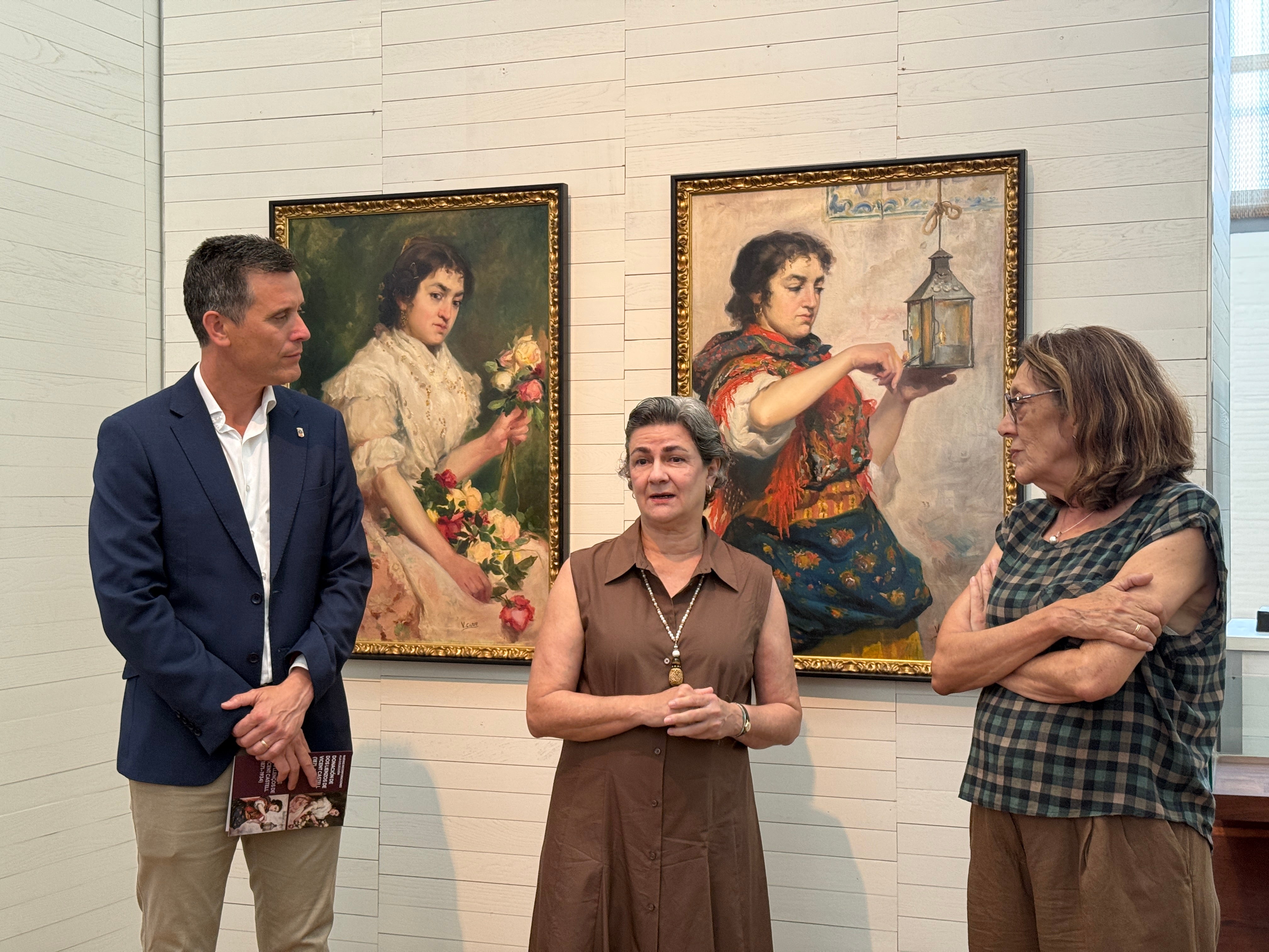 El Museu de Belles Arts de Castelló incorpora dos nuevos lienzos de Vicent Castell gracias a una donación El Museu de Belles Arts de Castelló incorpora dos nuevos lienzos de Vicent Castell gracias a una donación