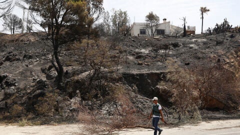Incendio en Almer&iacute;a. 