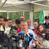 El consejero de Emergencias de la Junta de Andalucía, Antonio Sanz