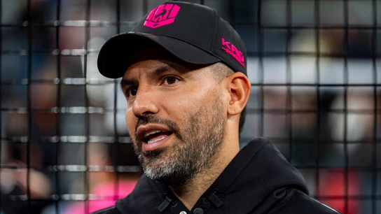 El exfutbolista Kun Agüero en una foto de archivo El exfutbolista Kun Agüero en una foto de archivo