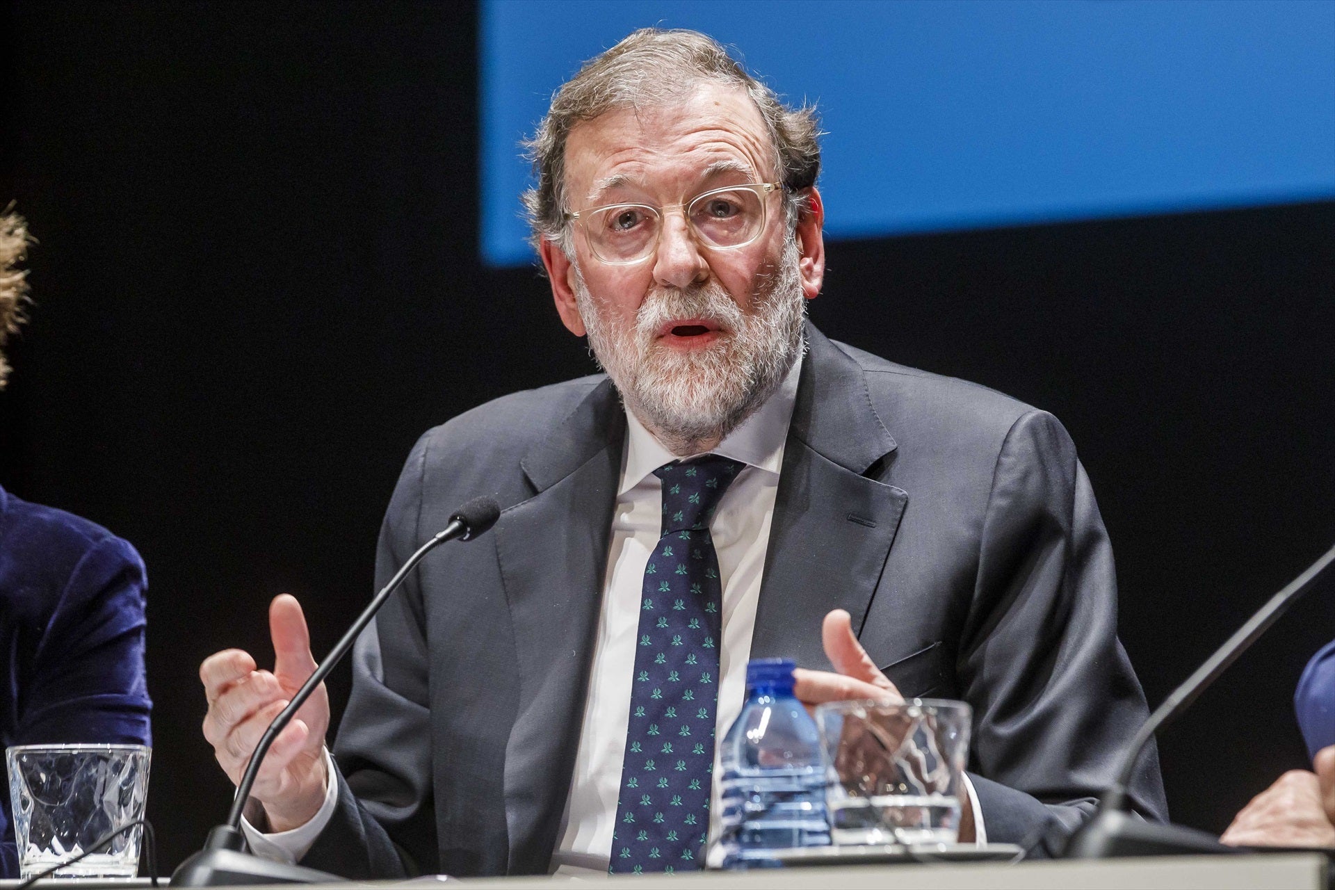El expresidente del Gobierno, Mariano Rajoy, durante la presentación de su libro 'El arte de gobernar' El expresidente del Gobierno, Mariano Rajoy, durante la presentación de su libro 'El arte de gobernar'