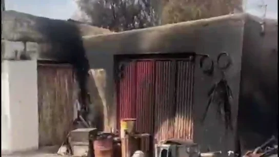 Imágenes del incendio de Los Gallardos en Almería Imágenes del incendio de Los Gallardos en Almería