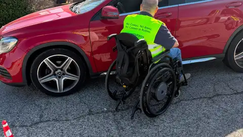 Aspaym sale a la carretera para alertar sobre los accidentes de tráfico Aspaym sale a la carretera para alertar sobre los accidentes de tráfico